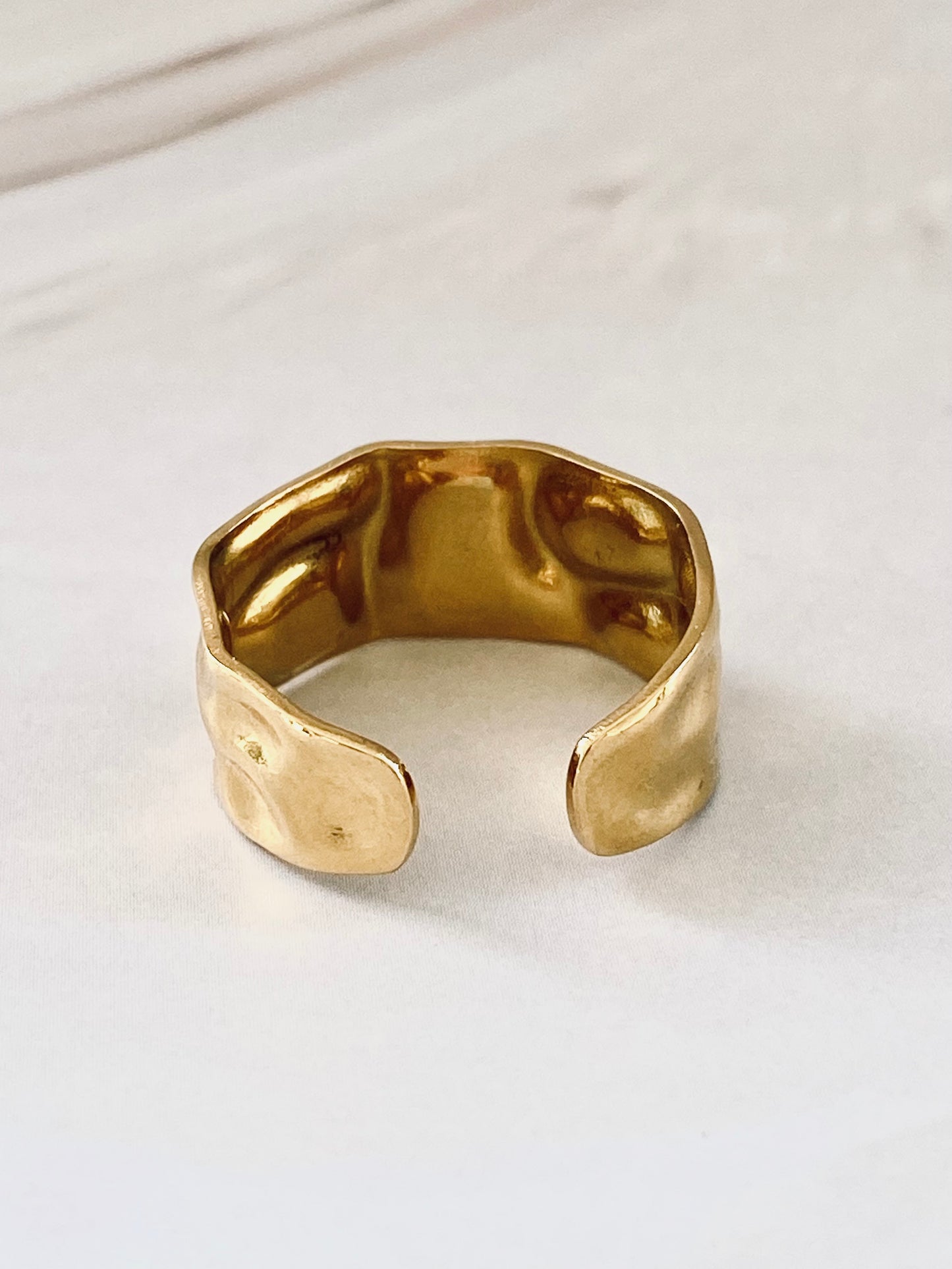 Armor Gold Plated Ring