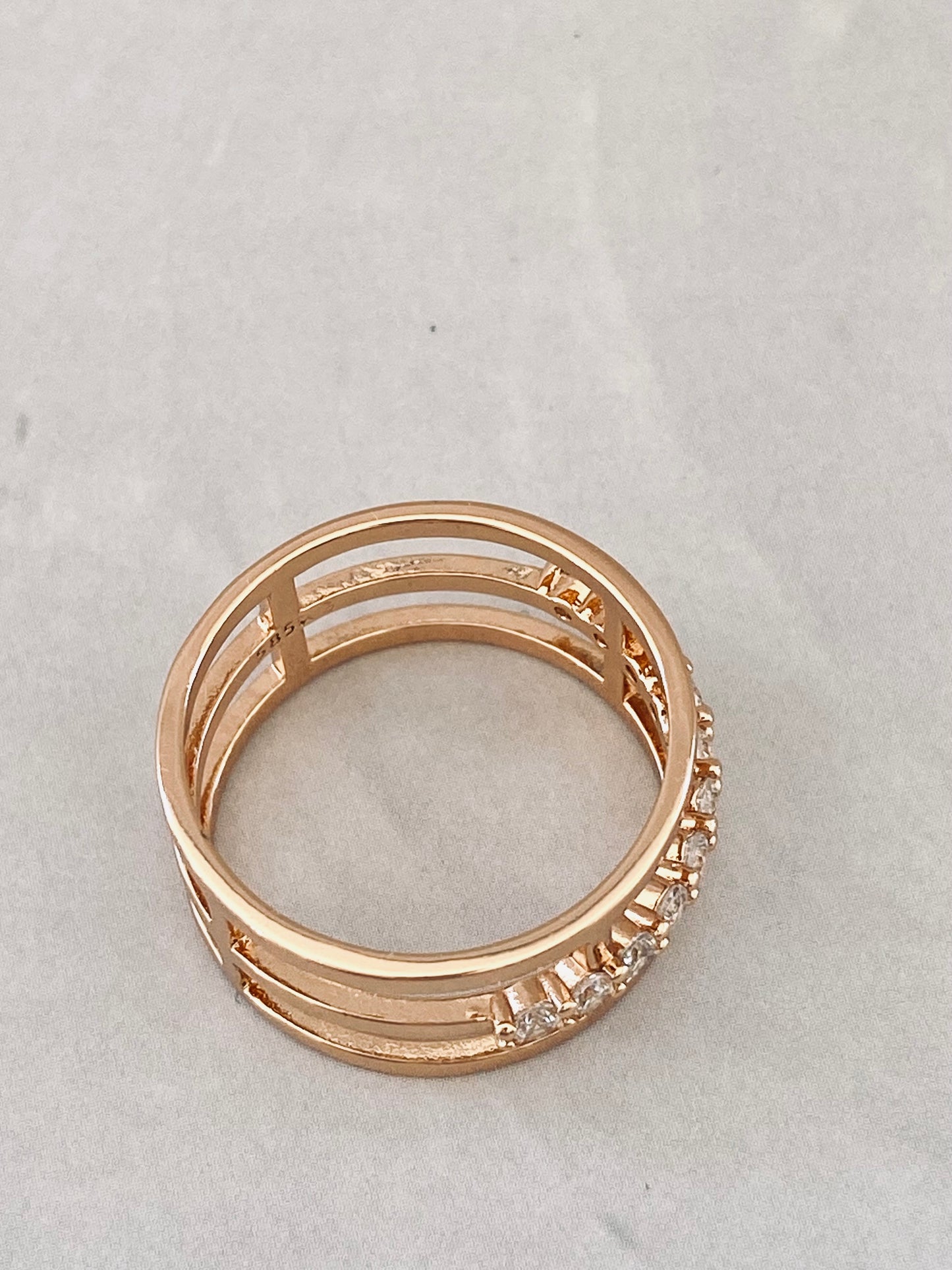 Giselle Rose Gold Ring