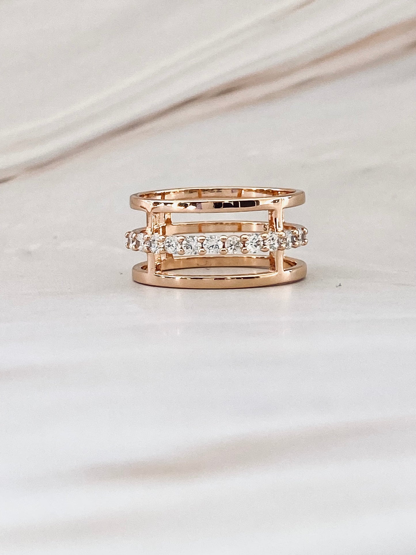 Giselle Rose Gold Ring