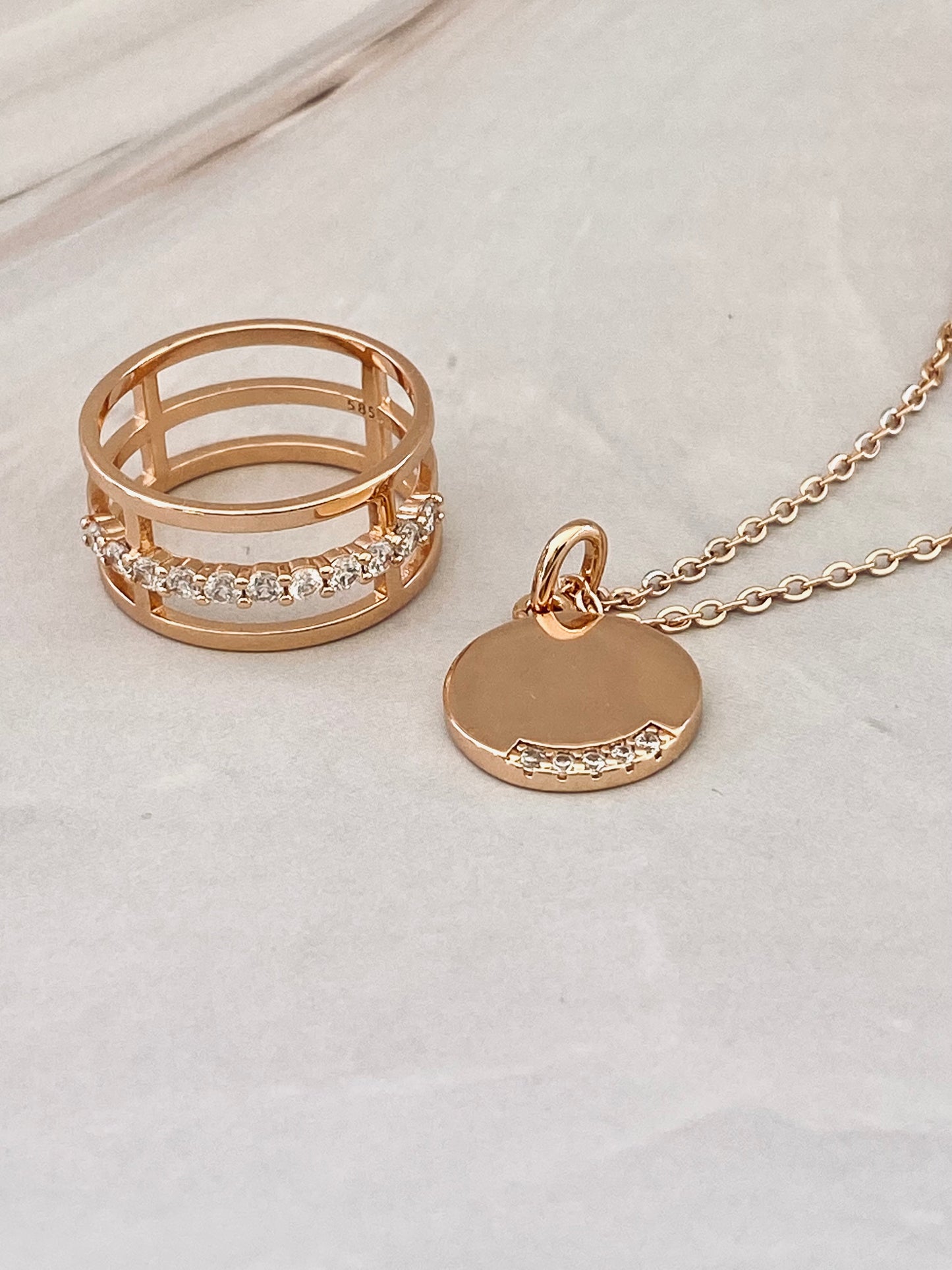 Giselle Rose Gold Ring