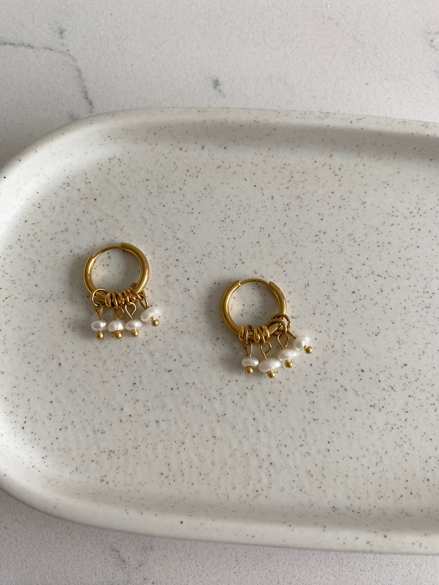 Chantilly Small Round Hoop Earring