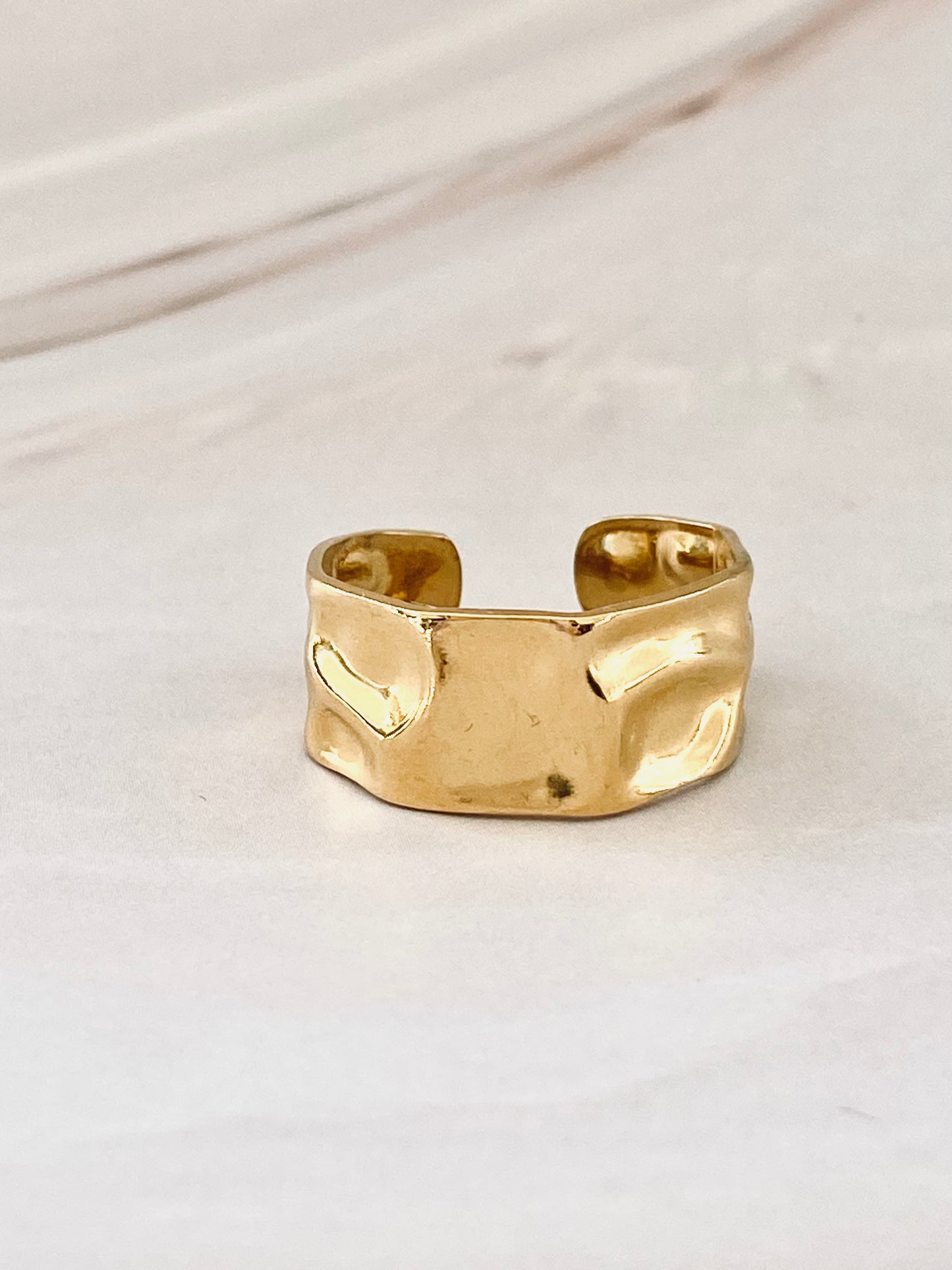 Armor Gold Plated Ring