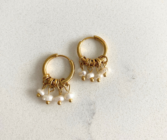 Chantilly Small Round Hoop Earring