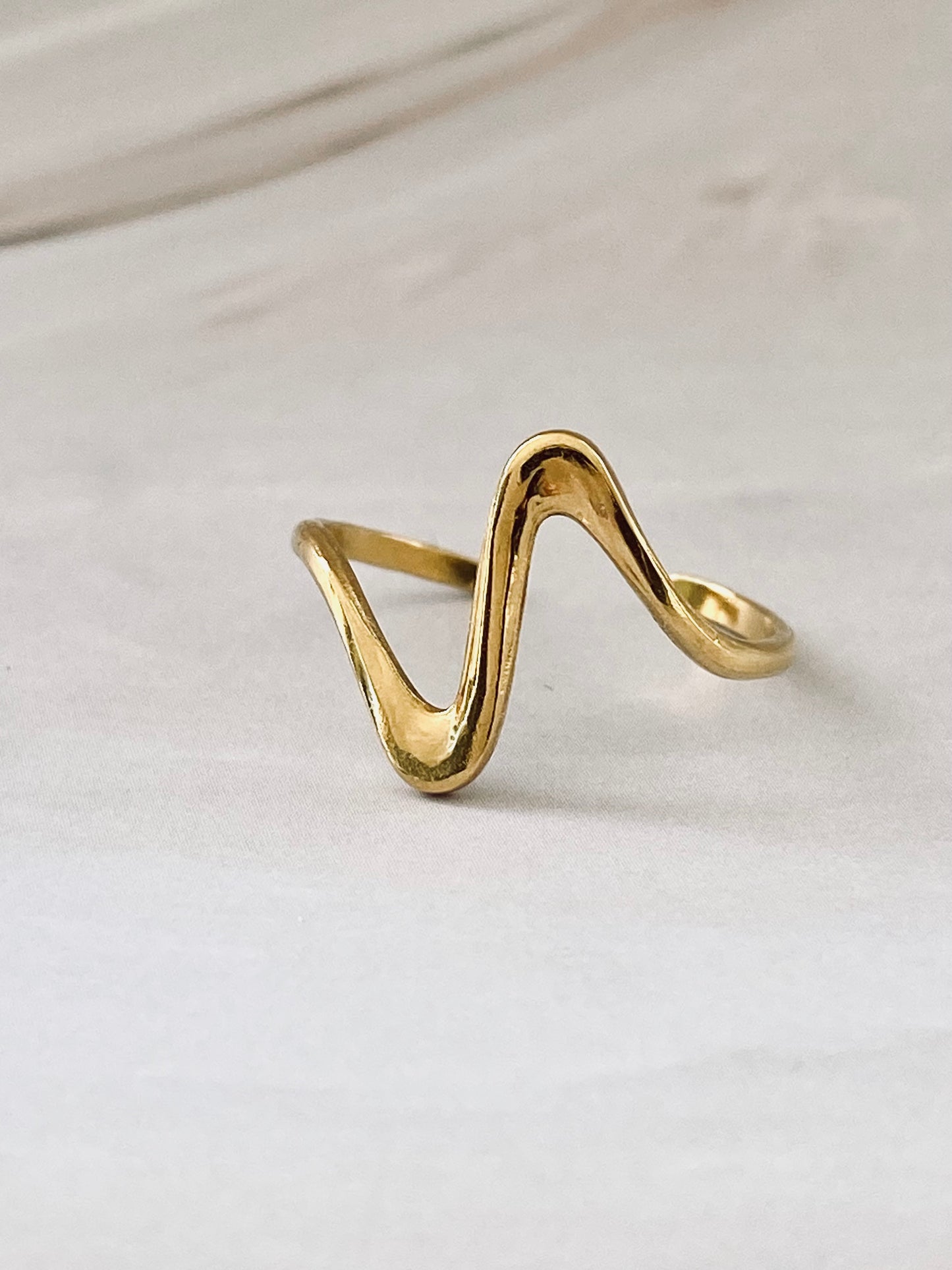 Sirine Gold Plated Ring