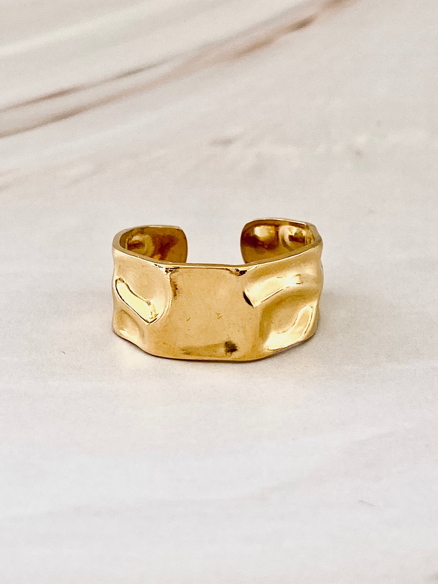 Armor Gold Plated Ring