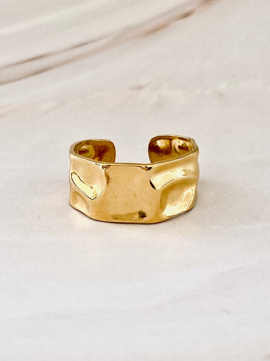 Armor Gold Plated Ring