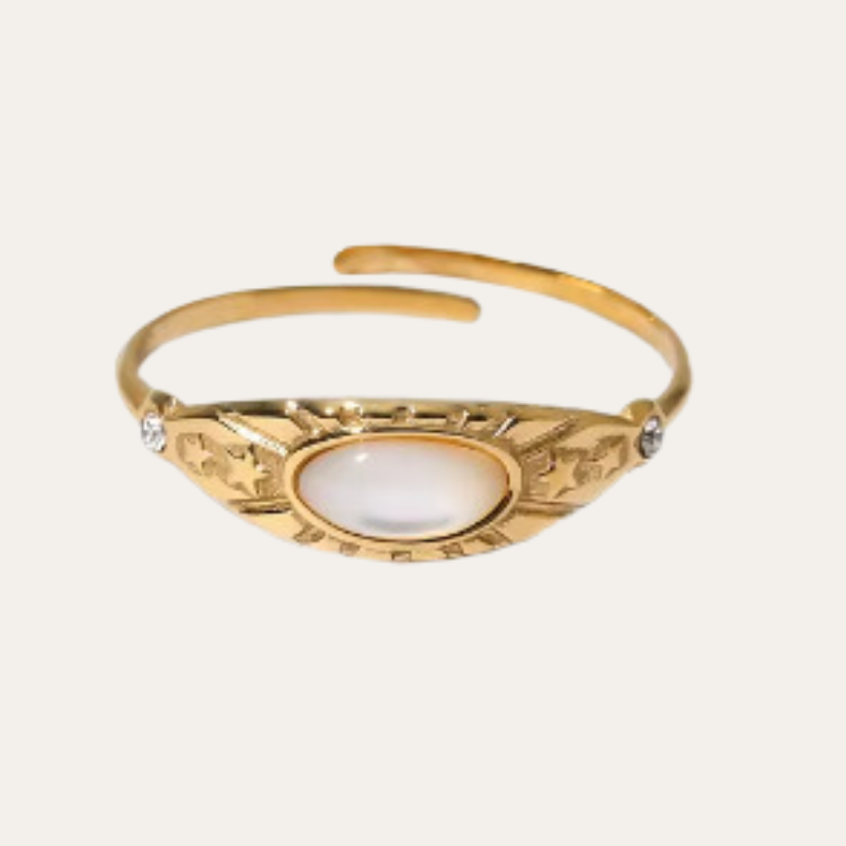 Bronya Tarnish Free Gold Ring