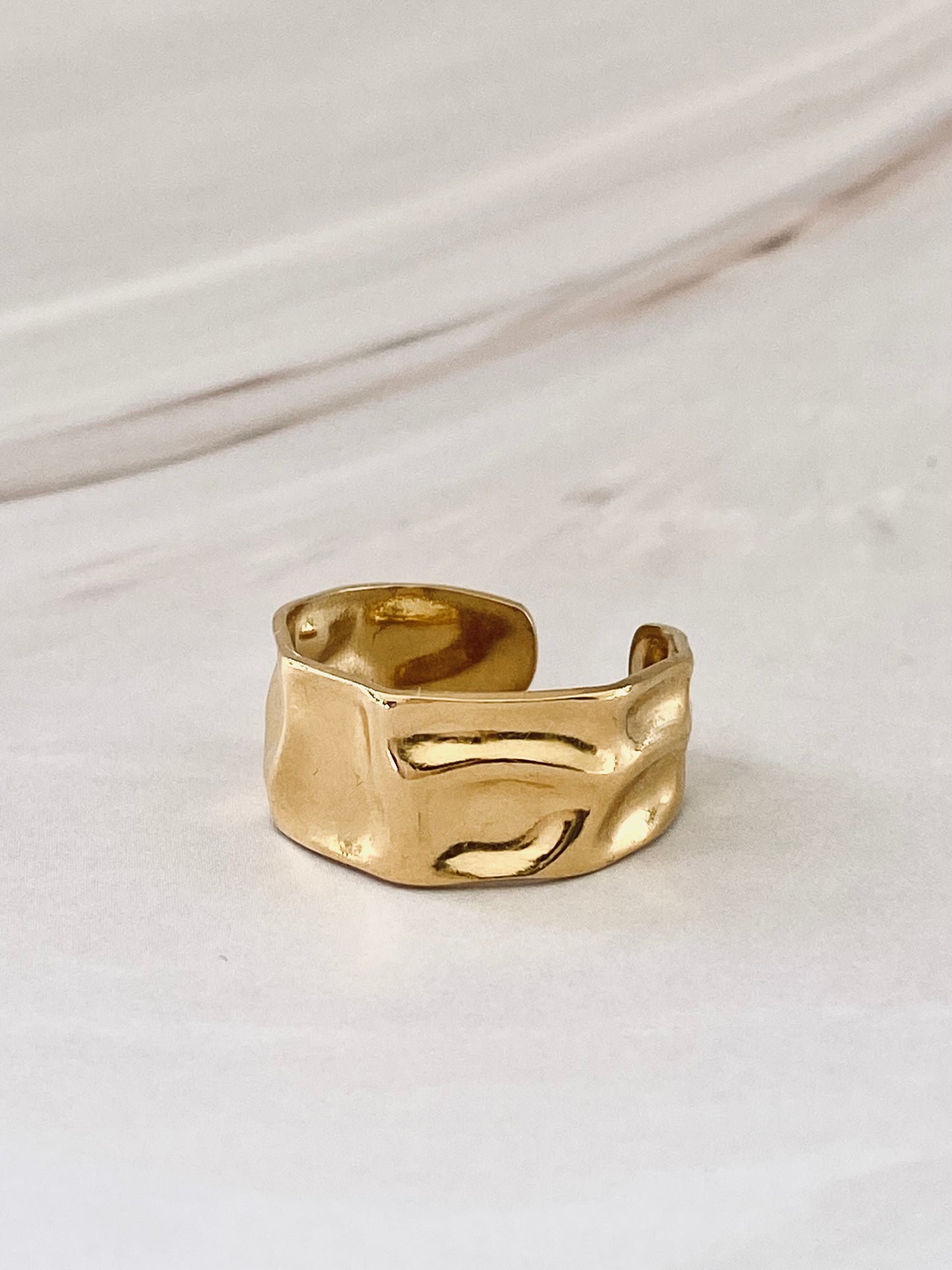 Armor Gold Plated Ring