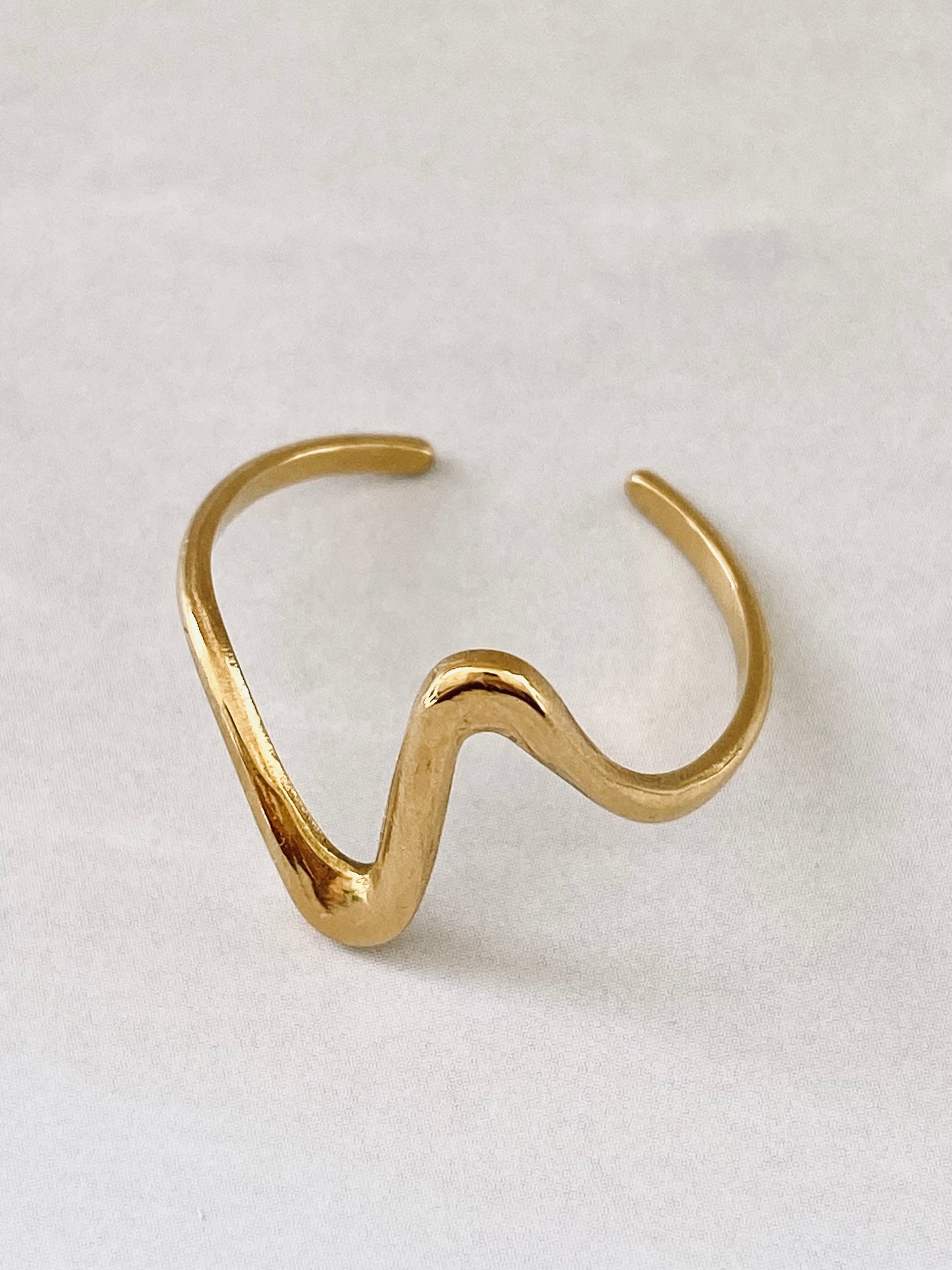 Sirine Gold Plated Ring